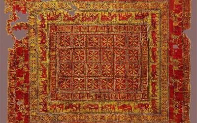 Het oudste Perzisch tapijt ter wereld is gevonden in Altai
